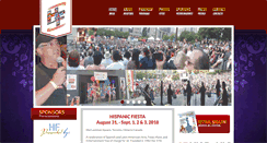Desktop Screenshot of hispanicfiesta.com